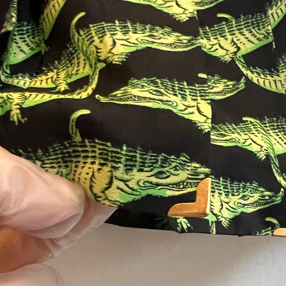 Tropical  Versace Paradise A-Line Skirt - Picture 5 of 9